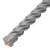 Бур по бетону, 24 x 600 мм, SDS PLUS c крестовой пластиной MATRIX купить в Москве с доставкой по всей России | ProtosMarket.ru