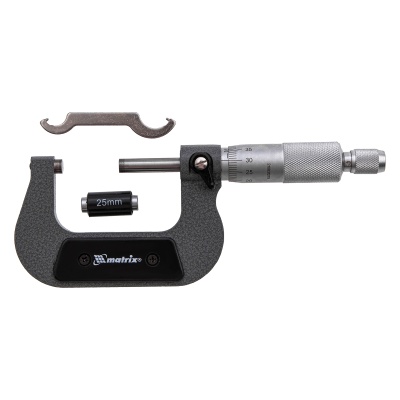 Микрометр механический,25-50 мм Matrix купить в Москве с доставкой по всей России | ProtosMarket.ru
