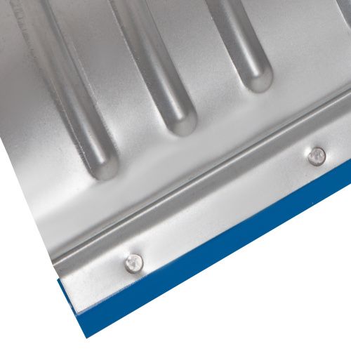 Лопата для уборки снега алюминиевая, 430 х 370 х 1350 мм, деревянный черенок, Сибртех купить в Москве с доставкой по всей России | ProtosMarket.ru