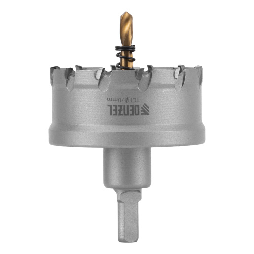 Коронка по металлу твердосплавная, 70 мм Denzel купить в Москве с доставкой по всей России | ProtosMarket.ru