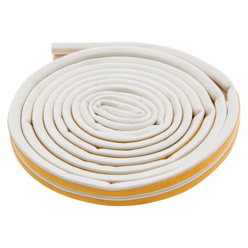 Уплотнитель резиновый, 6 м, профиль "D", белый Сибртех купить в Москве с доставкой по всей России | ProtosMarket.ru