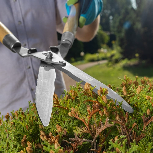 Кусторез, 520 мм, волнистые лезвия, деревянные рукоятки, Palisad по ценам производителя в Москве с доставкой по всей России