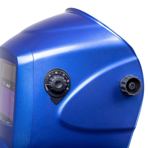 Маска сварщика КОРУНД-2 "синяя" (ф-р 7100V, пр-во FoxWeld), без коробки купить в Москве с доставкой по всей России | ProtosMarket.ru