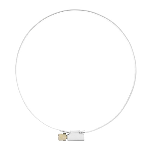 Хомуты металлические, Стандартное болтовое крепление 100-120 мм, 25 штук в упаковке, ширина 9 мм Сибртех купить в Москве с доставкой по всей России | ProtosMarket.ru