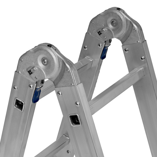 Лестница шарнирная алюминиевая, 4 х 3 ступени, Сибртех купить в Москве с доставкой по всей России | ProtosMarket.ru