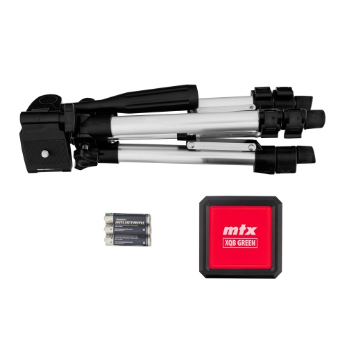 Лазерный уровень XQB GREEN Pro SET, 20 м, зеленый луч, батарейки, штатив MTX купить в Москве с доставкой по всей России | ProtosMarket.ru