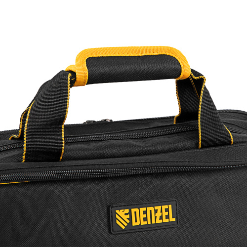 Сумка для инструмента, 400х170х300 мм, 3 отделения, 28 карманов, наплечный ремень Denzel купить в Москве с доставкой по всей России | ProtosMarket.ru
