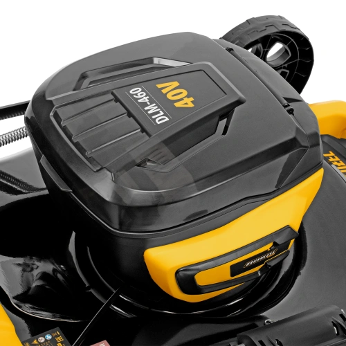 Газонокосилка аккумуляторная бесщет. DLM-460, 460 мм, травосб. 65 л., Li-Ion, 40 В Denzel купить в Москве с доставкой по всей России | ProtosMarket.ru