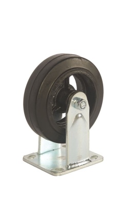 Колесо большегрузное неповоротное FCd 63 150 мм обрезиненное (F) купить в Москве с доставкой по всей России | ProtosMarket.ru