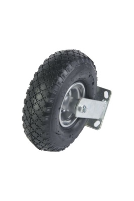 Колесо пневматическое резиновое 260 мм PRF 85 неповоротное на кронштейне купить в Москве с доставкой по всей России | ProtosMarket.ru