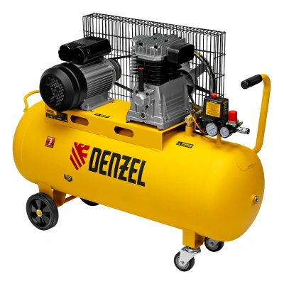 Компрессор воздушный BCI2300/100, ременный привод, 2.3 кВт, 100 литров, 400 л/мин Denzel купить в Москве с доставкой по всей России | ProtosMarket.ru