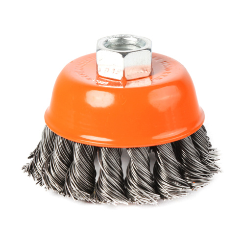 Щетка чашеобразная витая (125 мм, М14) купить в Москве с доставкой по всей России | ProtosMarket.ru