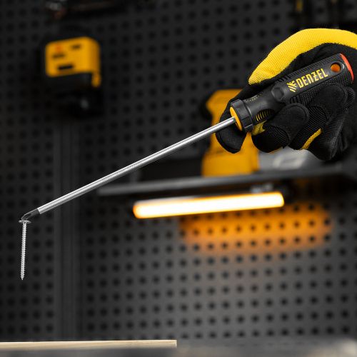 Отвертка, PH2х200 мм, S2, 3к рукоятка Denzel купить в Москве с доставкой по всей России | ProtosMarket.ru