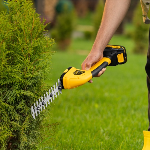 Ножницы-кусторез аккумуляторные GS-20, Li-Ion, 20 В Denzel купить в Москве с доставкой по всей России | ProtosMarket.ru