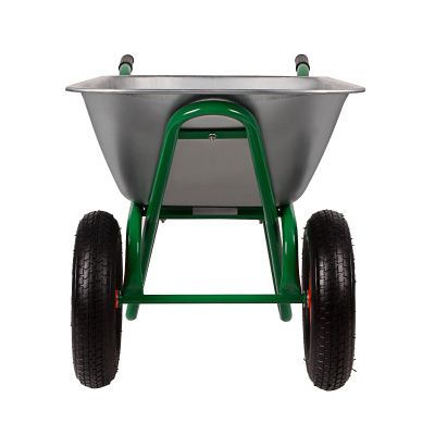 Тачка садово-строительная, 2-х колесная, усиленная, грузоподъемность 320 кг, объем 100 л Palisad купить в Москве с доставкой по всей России | ProtosMarket.ru