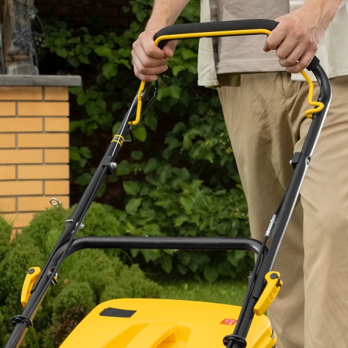 Газонокосилка бензиновая GLR-460SP-ZS, 149 см3, ширина 46 см, привод, травосборник 65 л Denzel купить в Москве с доставкой по всей России | ProtosMarket.ru