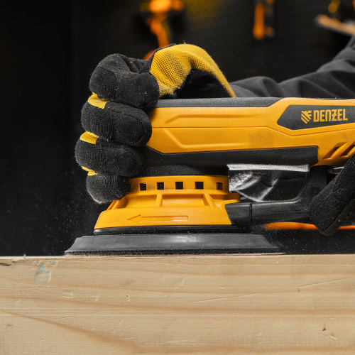 Машина шлифовальная орбитальная бесщет OS-150-BL, 350 Вт, 4000-10000 об/мин Denzel по ценам производителя в Москве с доставкой по всей России