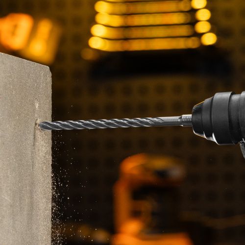 Бур по бетону, цельная крестовая пластина, 8x215 мм, SDS PLUS Denzel купить в Москве с доставкой по всей России | ProtosMarket.ru