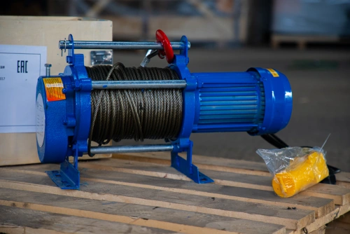 Лебедка электрическая  500 кг 100 м с канатом 220 В TOR KCD купить в Москве с доставкой по всей России | ProtosMarket.ru