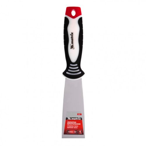 Шпательная лопатка из нержавеющей стали, 40 мм, трехкомпонентная ручка Matrix купить в Москве с доставкой по всей России | ProtosMarket.ru