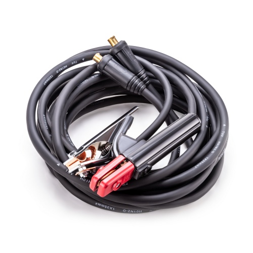 Кабели сварочные дл.5м разъем 35мм2, электрододержатель, зажим. купить в Москве с доставкой по всей России | ProtosMarket.ru