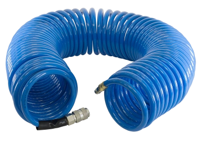 FUBAG Шланг спиральный с фитингами рапид, полиуретан, 15бар, 8x12мм, 20м