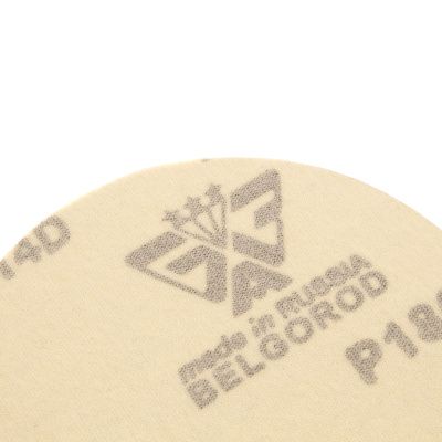 Диск шлифовальный под "липучку", KP14D, зернистость P 180, 6-Н, 125 мм, 5 шт, "БАЗ" купить в Москве с доставкой по всей России | ProtosMarket.ru