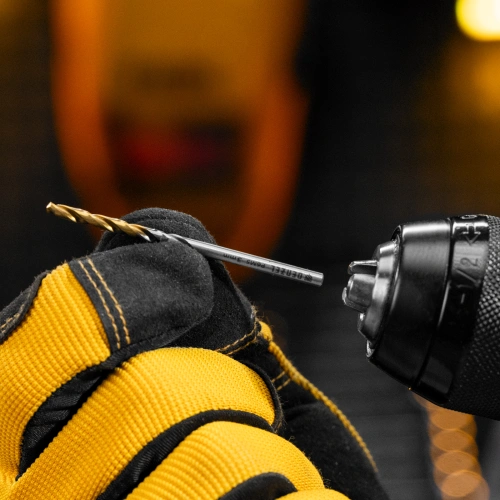 Набор сверл по металлу, 1-13 мм, Р6М5-TiN, Golden Tip, 25 шт Denzel купить в Москве с доставкой по всей России | ProtosMarket.ru