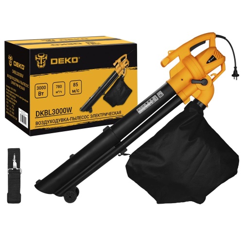 Воздуходувка-пылесос электрическая DEKO DKBL3000W купить в Москве с доставкой по всей России | ProtosMarket.ru