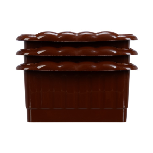 Поддон для рассады 470х166х82 мм, пластиковый, 3 шт, под 12 горшочков 250 мл. Palisad купить в Москве с доставкой по всей России | ProtosMarket.ru