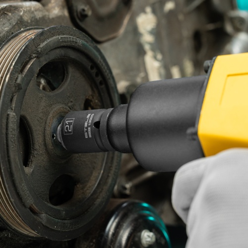 Головка ударная шестигранная, 21 мм, 1/2, CrMo Stels купить в Москве с доставкой по всей России | ProtosMarket.ru