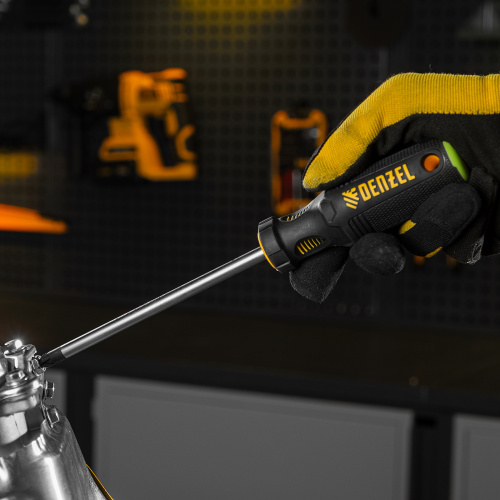 Отвертка PZ3x150 мм, CrV, трехкомпонентная рукоятка Denzel купить в Москве с доставкой по всей России | ProtosMarket.ru
