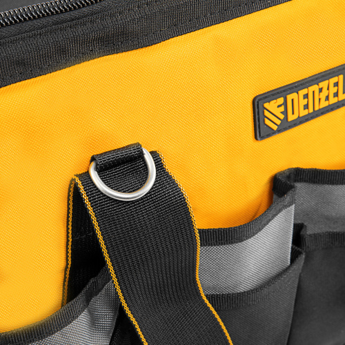 Сумка для инструмента, 500х245х300 мм, 20 карман.,съемный органайз. 10 карман.,наплеч. рем. Denzel купить в Москве с доставкой по всей России | ProtosMarket.ru