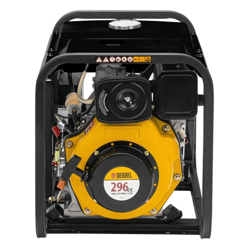 Генератор дизельный DES-32E, 3,2 кВт, 230 В, 11 л, электростартер Denzel купить в Москве с доставкой по всей России | ProtosMarket.ru