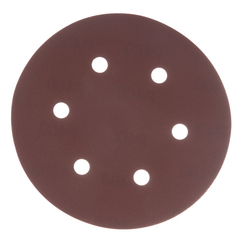 Круг абразивный на ворсовой подложке под "липучку", перфорированный, P 400, 150 мм, 5 шт Matrix купить в Москве с доставкой по всей России | ProtosMarket.ru