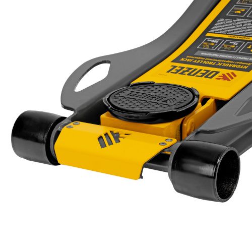 Домкрат гидравлический подкатной, 3 т, 75-500 мм, быстрый подъем, низкий подхват, проф. Denzel купить в Москве с доставкой по всей России | ProtosMarket.ru