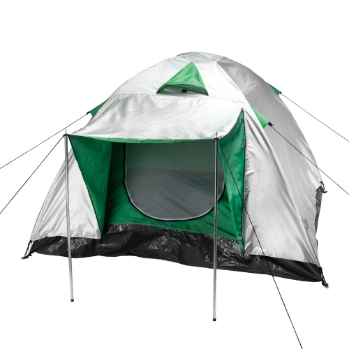 Палатка двухслойная трехместная 210 x 210 x 130 см, Camping Palisad купить в Москве с доставкой по всей России | ProtosMarket.ru