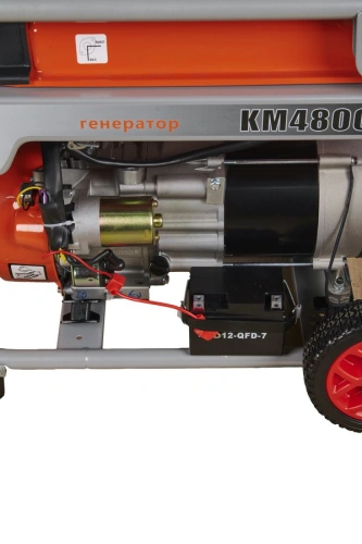 Генератор бензиновый 3,3 кВт 220В 16 л с электростартером и колесами TOR KM4800H купить в Москве с доставкой по всей России | ProtosMarket.ru