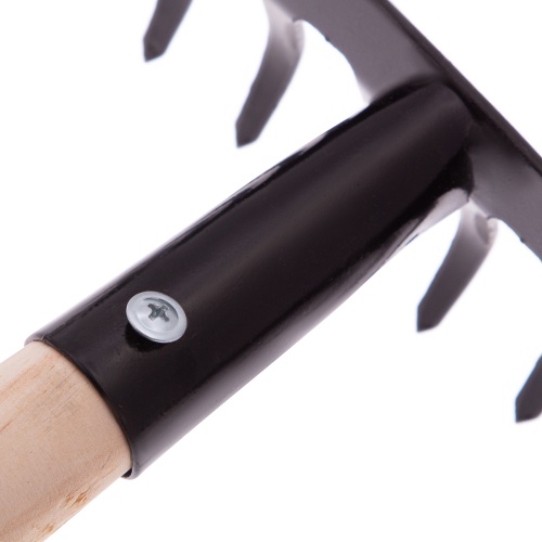 Грабли стальные, 360х1300 мм, 14 прямых зубьев, деревянный черенок, Россия, Сибртех купить в Москве с доставкой по всей России | ProtosMarket.ru