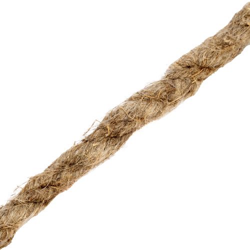 Веревка льнопеньковая, D 10 мм, L 6 м, крученая Сибртех купить в Москве с доставкой по всей России | ProtosMarket.ru
