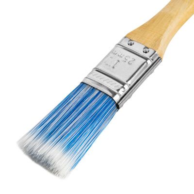 Кисть плоская "Евро" 1", искусственная щетина, деревянная ручка MTX купить в Москве с доставкой по всей России | ProtosMarket.ru