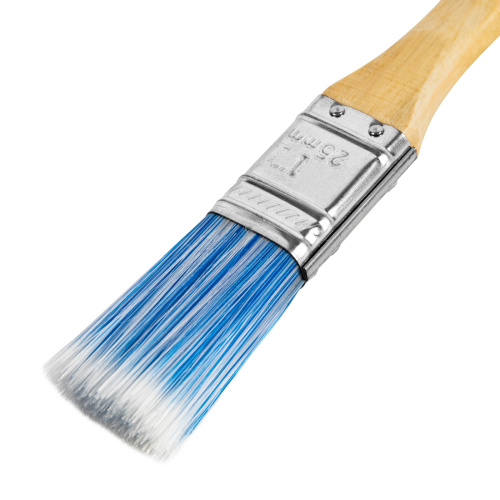 Кисть плоская "Евро" 1", искусственная щетина, деревянная ручка MTX купить в Москве с доставкой по всей России | ProtosMarket.ru