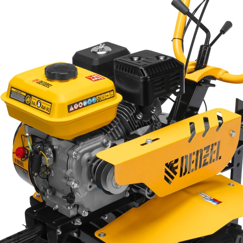 Мотоблок DPT-370S, 7 л.с., ремен.сцеп, фрез 3х4, ШОМ, передачи 3В/1Н Denzel купить в Москве с доставкой по всей России | ProtosMarket.ru