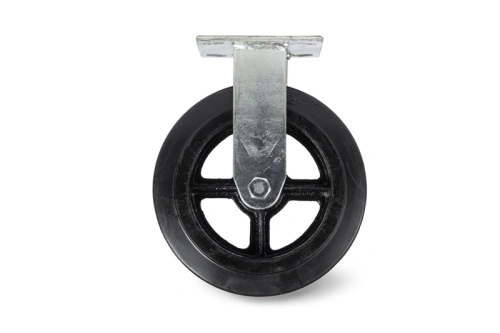 Колесо большегрузное неповоротное FCd 54 125 мм обрезиненное (F) купить в Москве с доставкой по всей России | ProtosMarket.ru