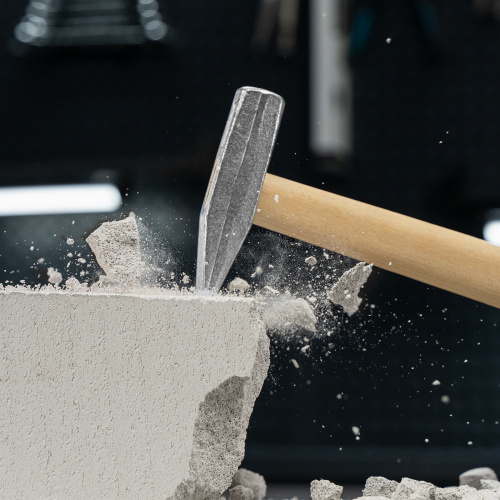 Молоток слесарный, 400 г, квадратный боек, деревянная рукоятка купить в Москве с доставкой по всей России | ProtosMarket.ru