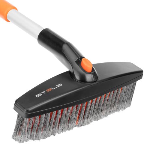 Щетка-сметка для снега со скребком телескопическая Stels купить в Москве с доставкой по всей России | ProtosMarket.ru