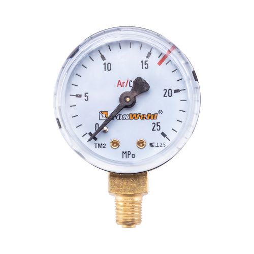 FoxWeld Манометр для регулятора WR550 mini (аргон/углекислота) ВД (пр-во FoxWeld/КНР) купить в Москве с доставкой по всей России | ProtosMarket.ru