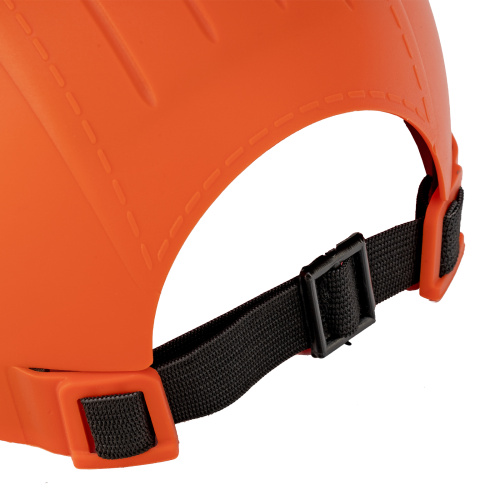 Каскетка защитная "Стиль", пластиковая, оранжевая Сибртех купить в Москве с доставкой по всей России | ProtosMarket.ru