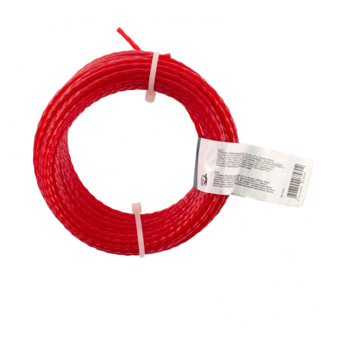 Леска для триммера квадратная витая, 2.4 мм х 10 м, Сибртех купить в Москве с доставкой по всей России | ProtosMarket.ru