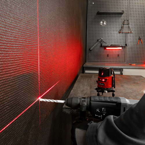Лазерный уровень CRL-30R, 30 м, красный луч, батарейки, резьба 5/8" MTX купить в Москве с доставкой по всей России | ProtosMarket.ru
